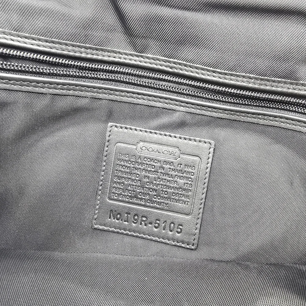 Coach Black Laptop Messenger Bag